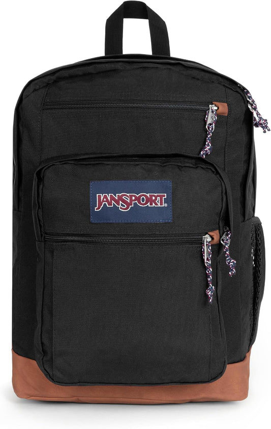 JanSport Cool Student Backpack Black - front view