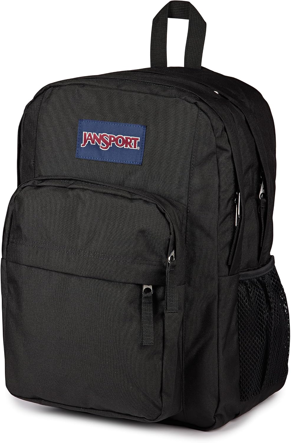 JanSport Big Day Pack Black - back view straps